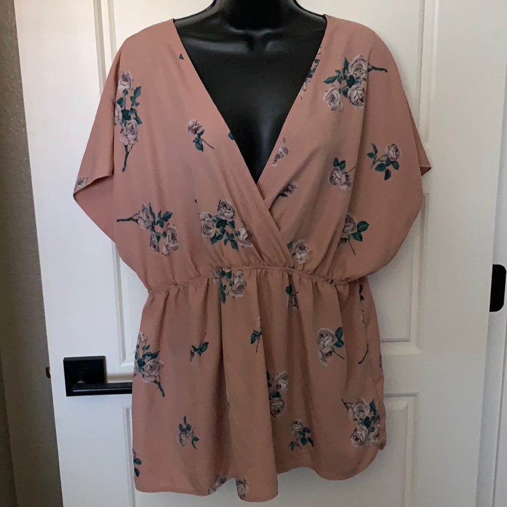 Torrid summer top with dolman sleeves